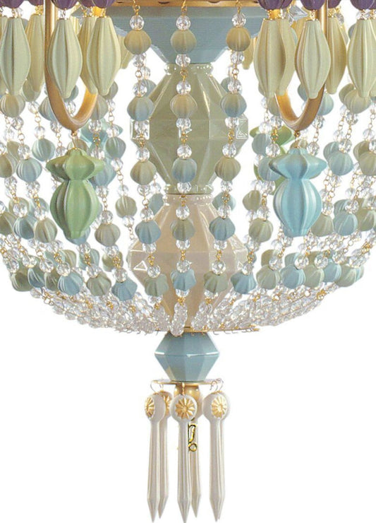 Lladro Winter Palace Cæ¶”å±e D'Azur 12 Lights Chandelier (US)