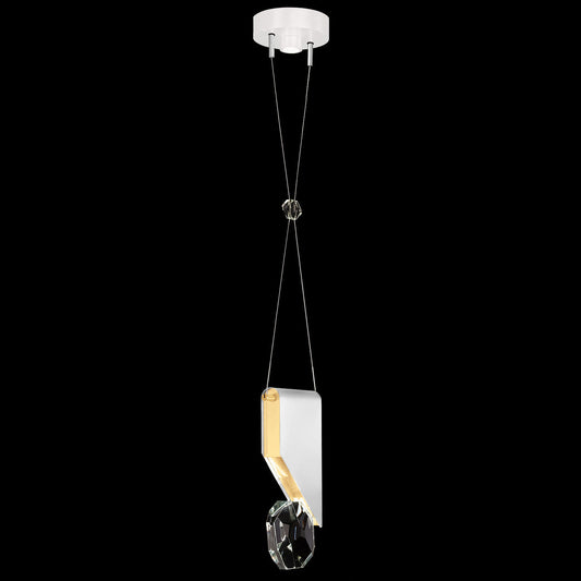 Fine Art Handcrafted Lighting Aria 7.25" Round Pendant