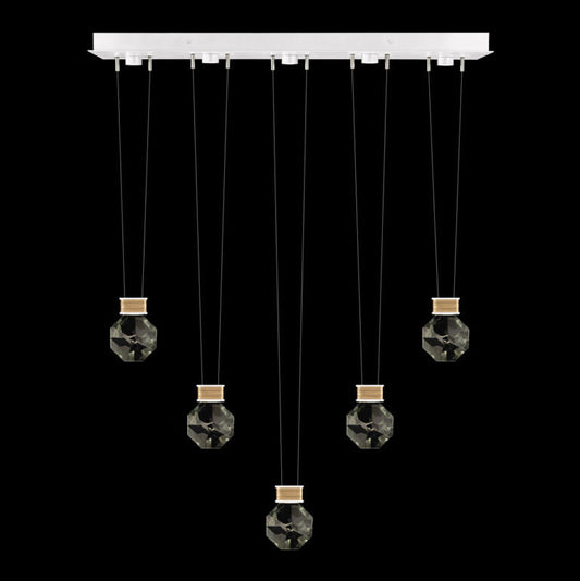 Fine Art Handcrafted Lighting Aria 43" Round Pendant 44444