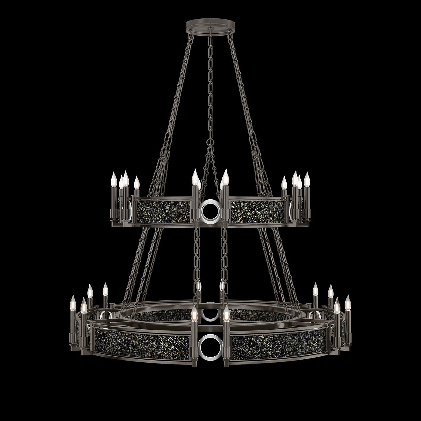 Fine Art Mirage 50"W Round Chandelier