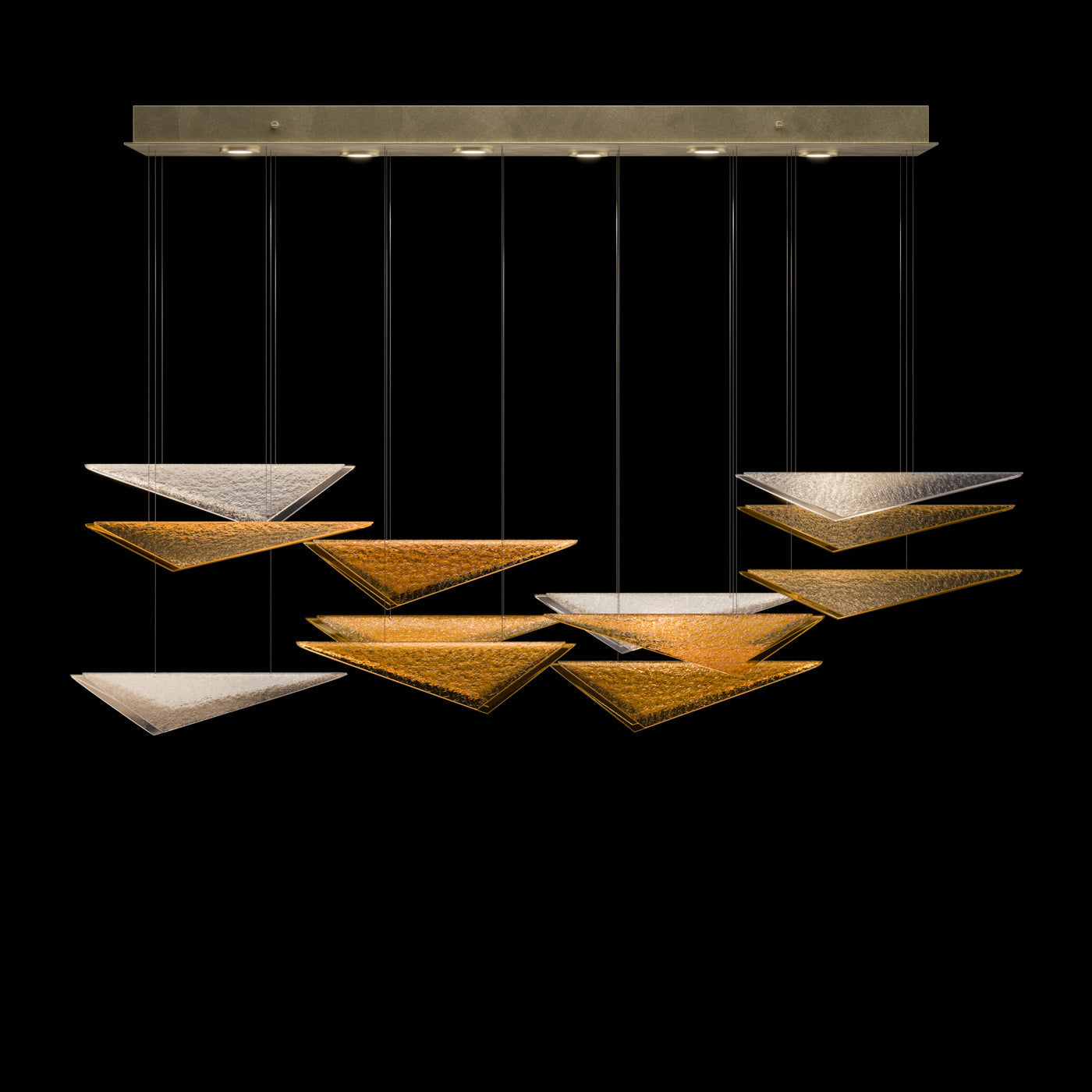 Fine Art Volo 3000 Lumens 58"W Rectangular Pendant
