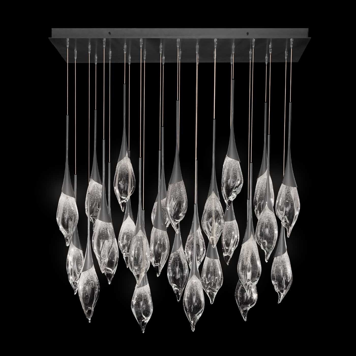 Fine Art Mayu 54"W Rectangular Tall Pendant