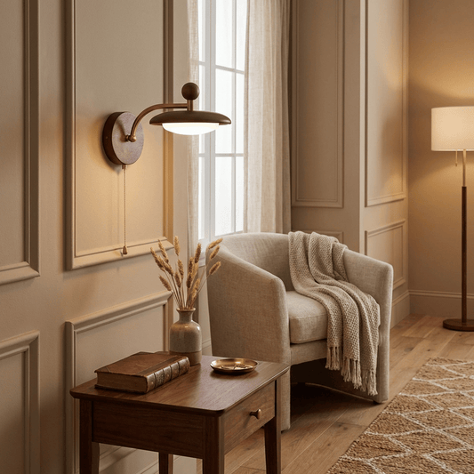 Arcwood Saucer Wall Lamp