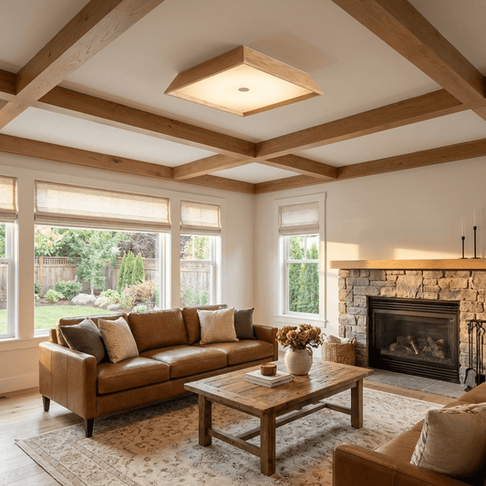 Lumo Wood Ceiling Light