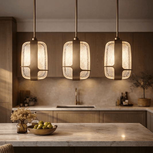Ardin Textured Glass Pendant Lamp