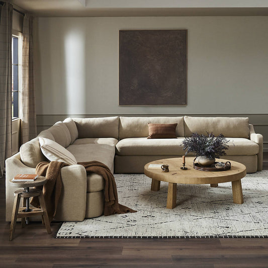 Amber Lewis x Four Hands Aurelia 3-Piece Sectional Sofa