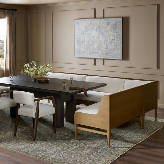 Priscilla L-Shape Dining Banquette