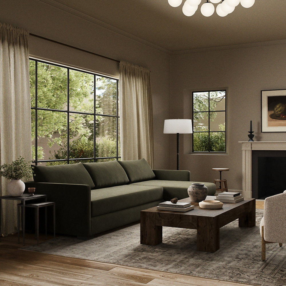 Wickham 2 Piece Sleeper Sectional Sofa