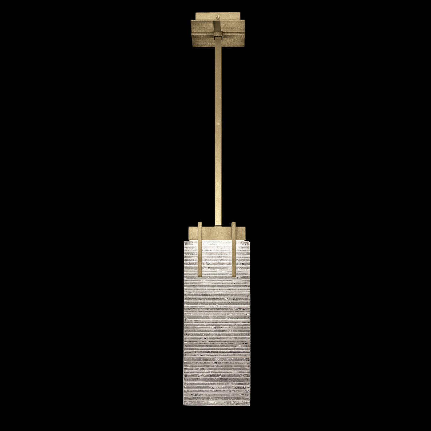 Fine Art Terra 7.75" Tall Rectangular Pendant