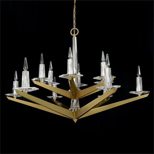 John Richard Antares Twelve Light Chandelier
