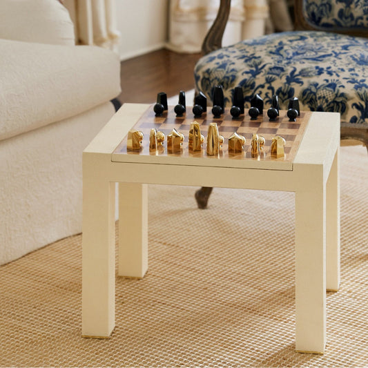 Shagreen Chess Side Table