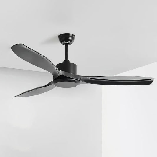 Amelia Ceiling Fan ∅ 42″ x H 9.8″ / Black & Black (ABS blades) 1001 Ceiling fan