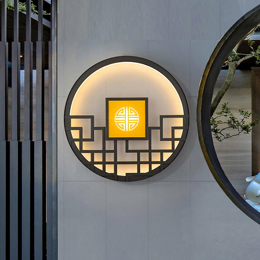 Round Outdoor Wall Light Wall lamp