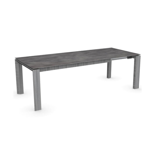 Omnia Glass Extension Table