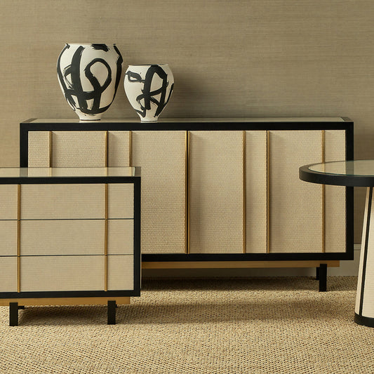 Deanna Raffia Credenza