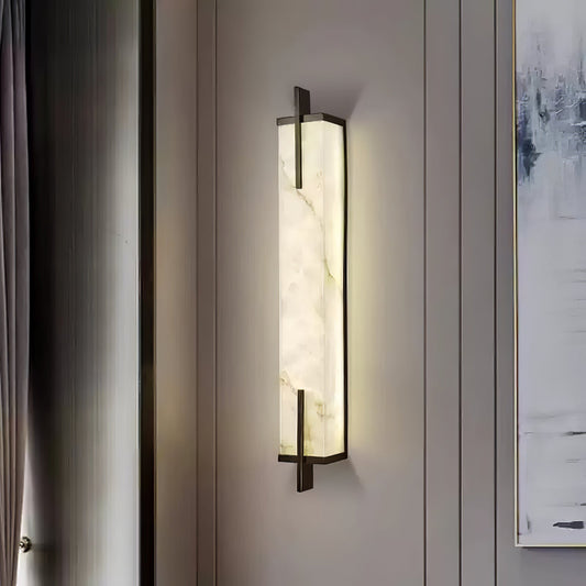 Calliope Alabaster Wall Sconce