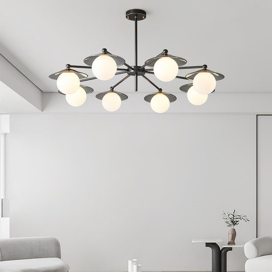 Celestial Saucer Chandelier Chandelier
