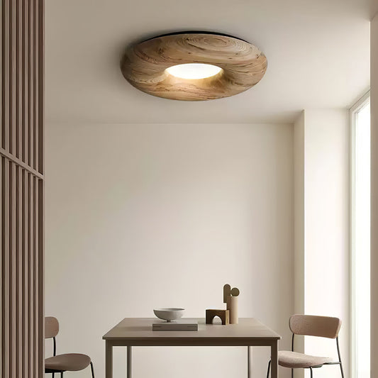 Donut Wood Ceiling Light Ceiling lamp
