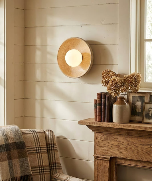 Dusk Round Wall Light