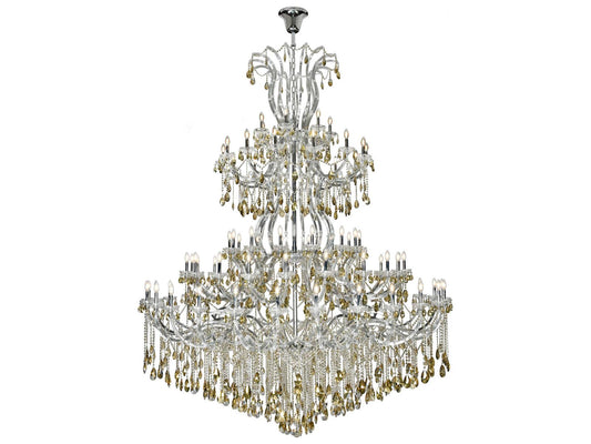 Elegant Lighting Maria Theresa 84-Light Candelabra Tiered Chandelier