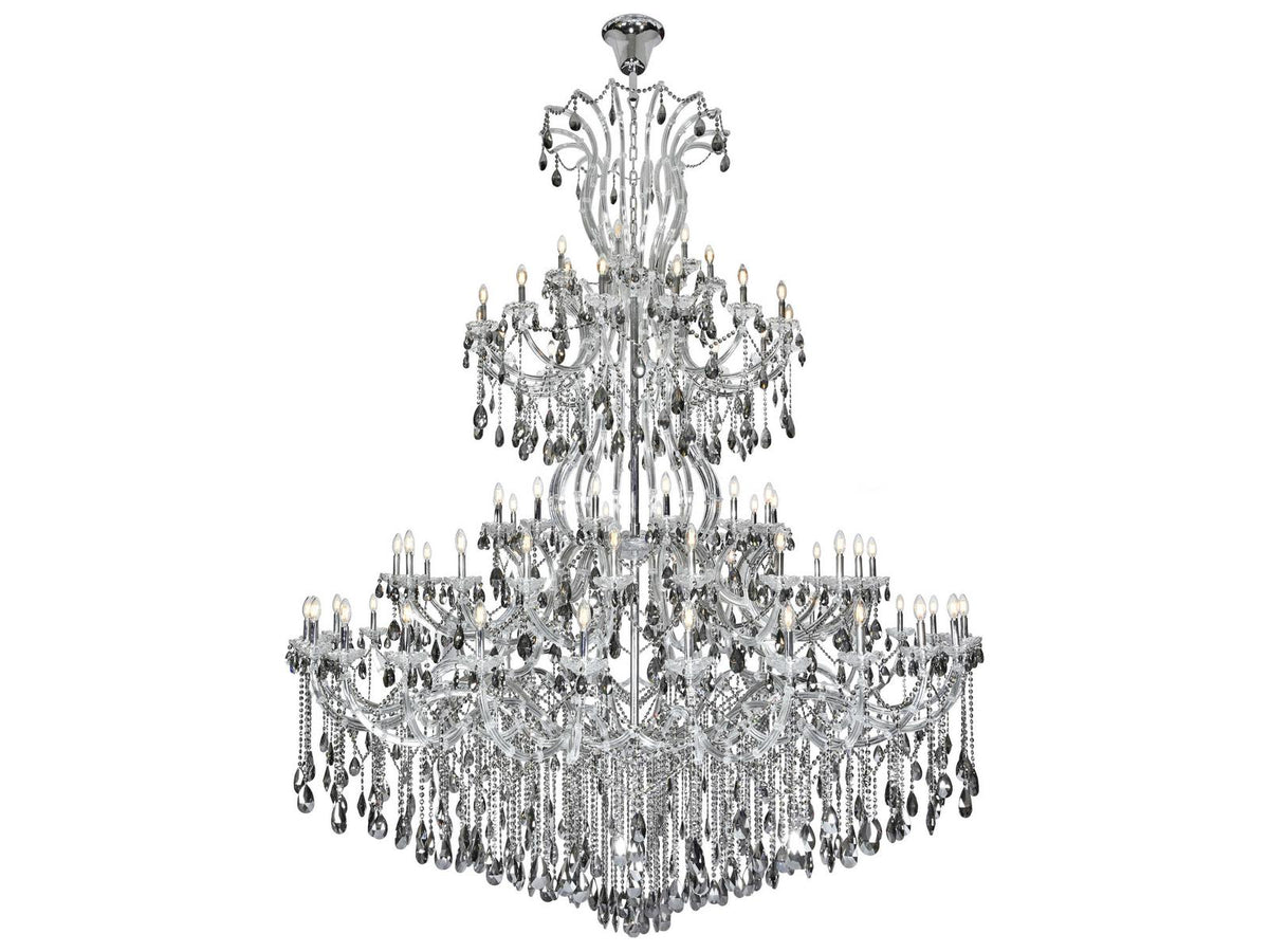 Elegant Lighting Maria Theresa 84-Light Candelabra Tiered Chandelier