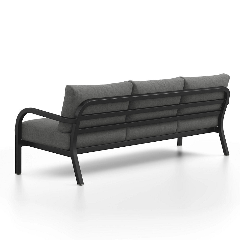 Navy Lounge 3-Seater Sofa