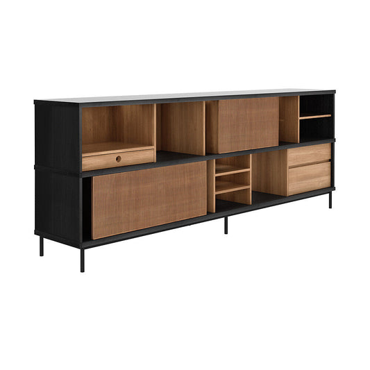 Teak Oscar Sideboard - 2 Doors - 3 Drawers