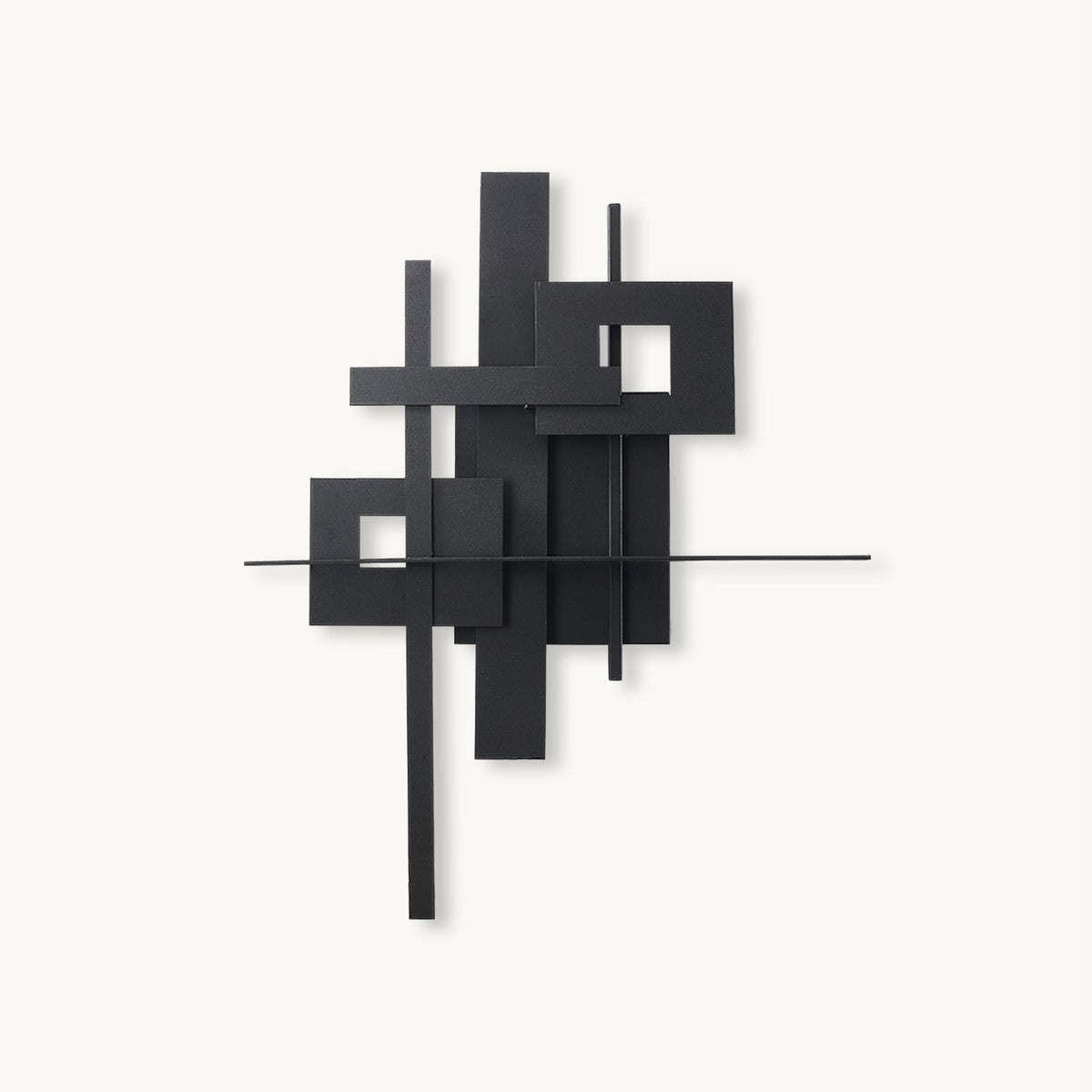 Eithne Planar Wall Lamp ∅ 18.9″ x H 23.2″ / Black / Warm Light Wall lamp