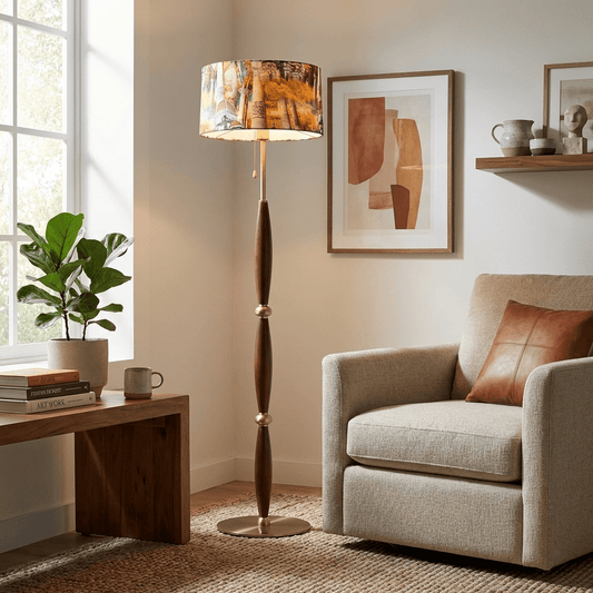 Elara Sculpted Floor Lamp