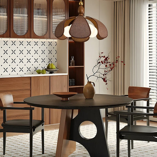 Elowen Raffia Pendant Light