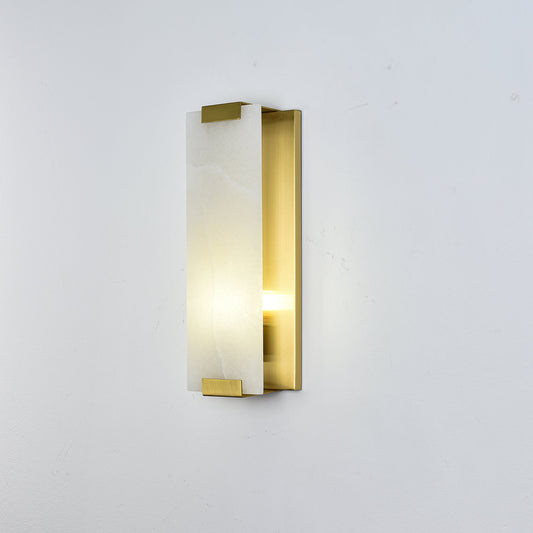 Glacier Aura Alabaster Wall Lamp