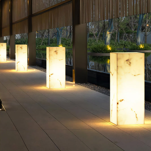 Imitation Marble Cube Outdoor Light Outdoor Lighting