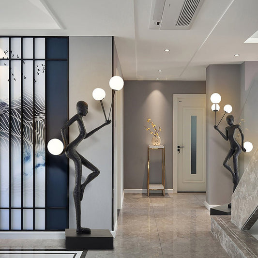 Juggling Sculptor Floor Lamp Floor lamp