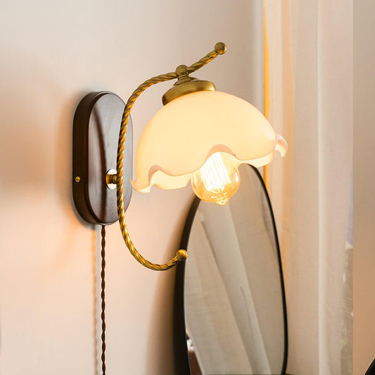 Milky Flower Wall Light Wall lamp