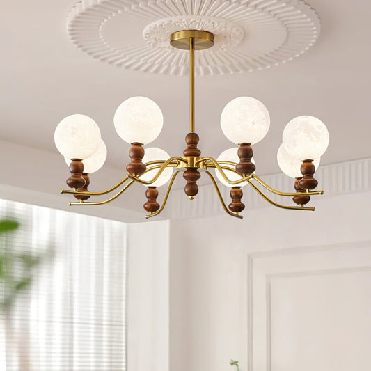 Moonlit Globe Chandelier Chandelier