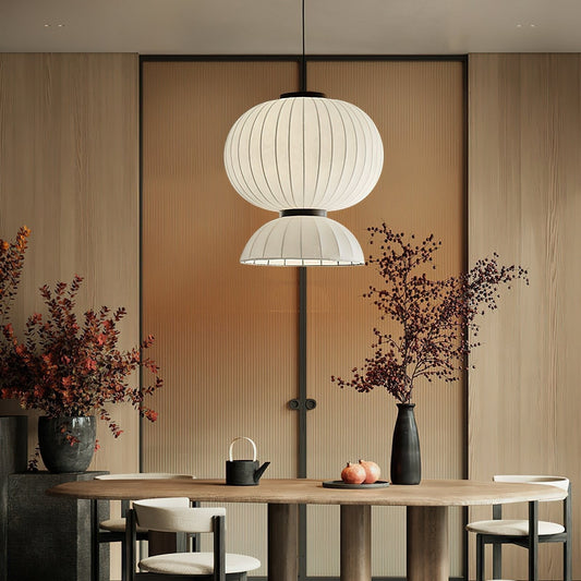Mulberry Silk Lantern Pendant Light Pendant light