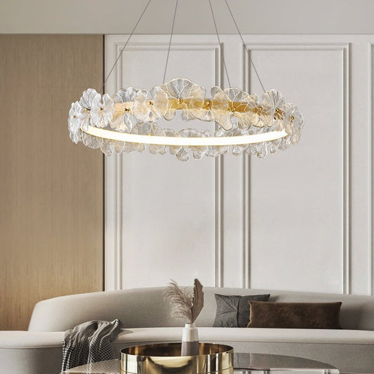 Petal Halo Chandelier Chandelier