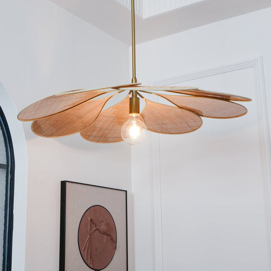 Petals Bloom Rattan Pendant Lamp Pendant light