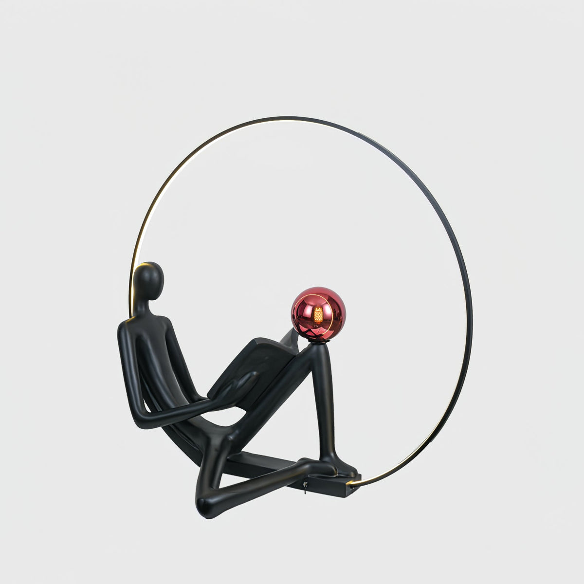 Reader Sculpture Floor Lamp Floor lamp