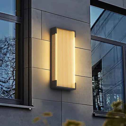 Rectangular Outdoor Wall Light Outdoor Lighting