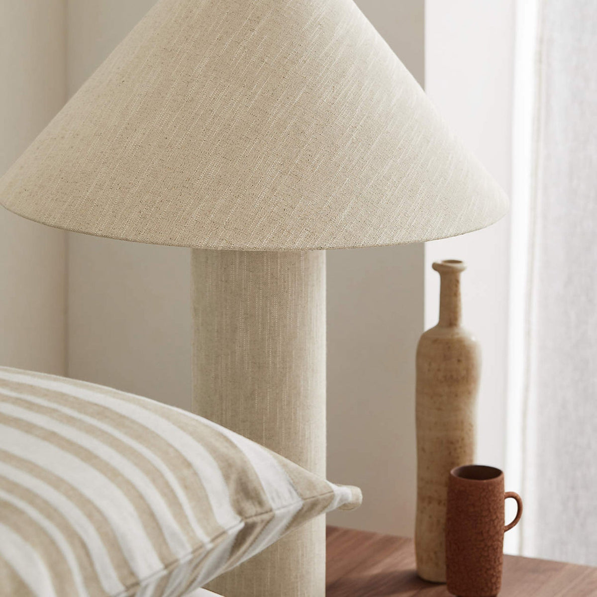 Remi Linen Table Lamp Table lamp
