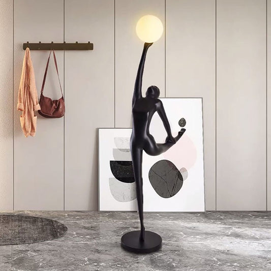 Rhythmic Gymnast Sculpture Floor Lamp Floor lamp