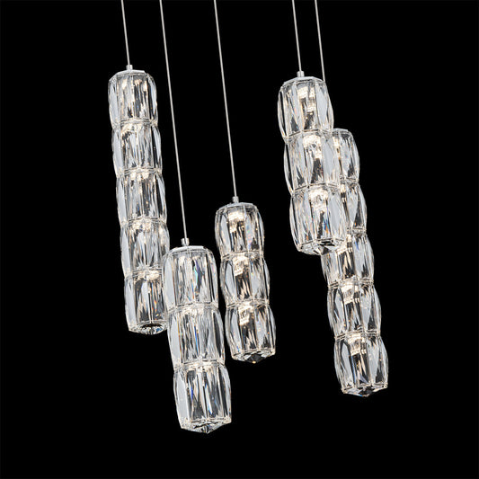 Schonbek Verve 5-Light Round Multi-Light Pendant