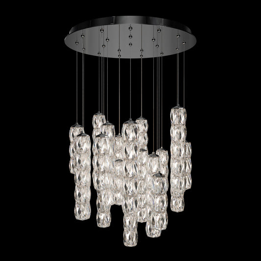 Schonbek Verve 21-Light Round Multi-Light Pendant