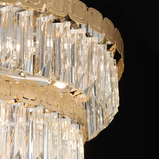Schonbek Alina 10-Light Flush Mount