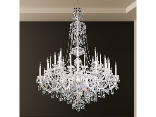 Schonbek Sterling 45-Light Candelabra Chandelier