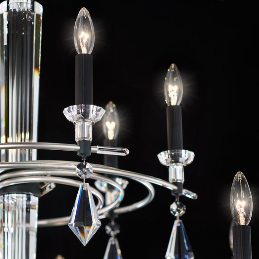 Schonbek Tempest 12-Light Two Tier Chandelier