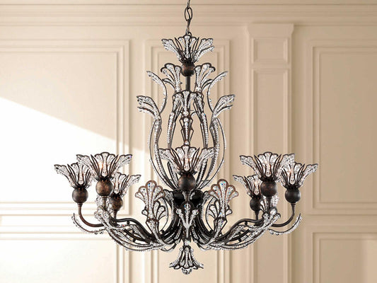 Schonbek Rivendell 8-Light Crystal Chandelier