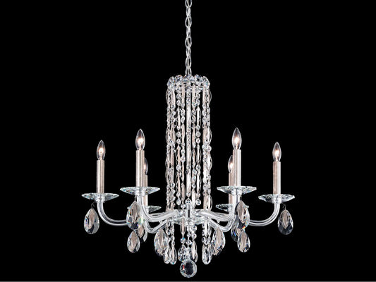 Schonbek 6-Light Siena Crystal Candelabra Chandelier