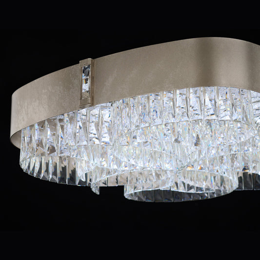 Schonbek LEDZeppa 24" LED Flush Mount